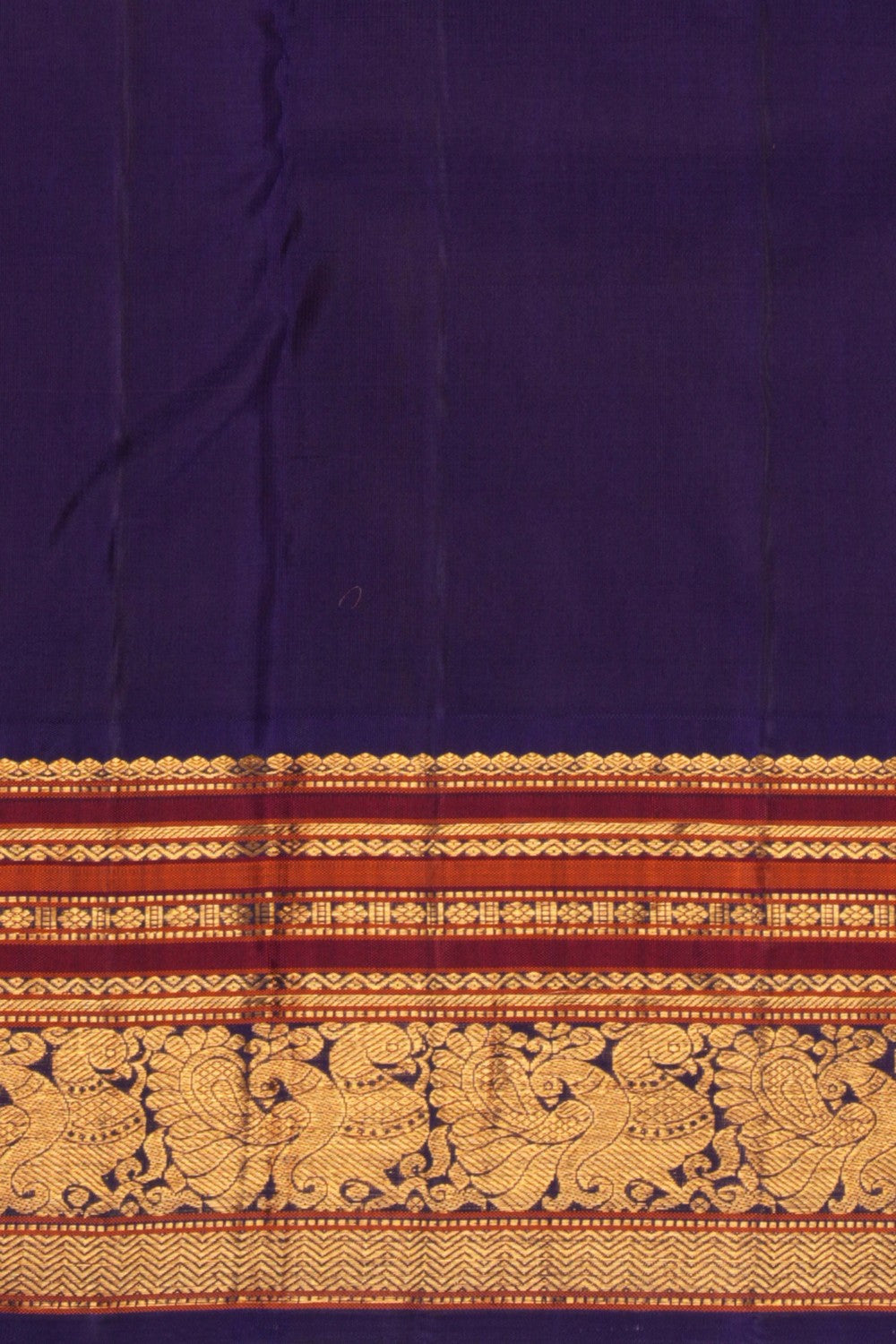 Image of Arani Silk Magenta Pink Saree