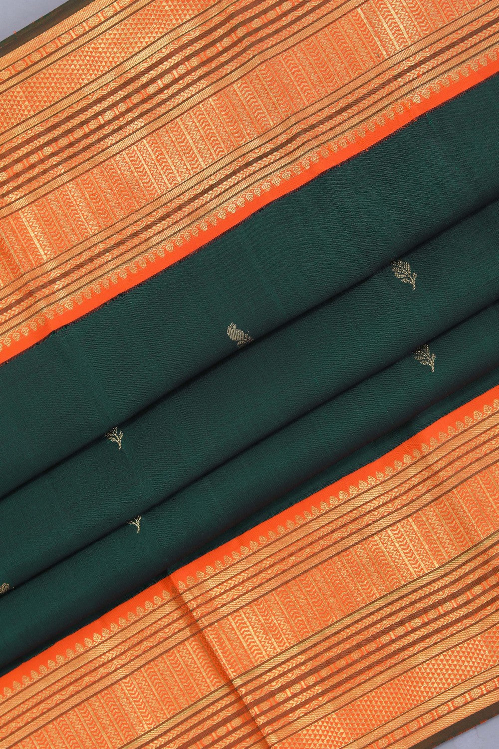 Image of Arani Silk Green Saree