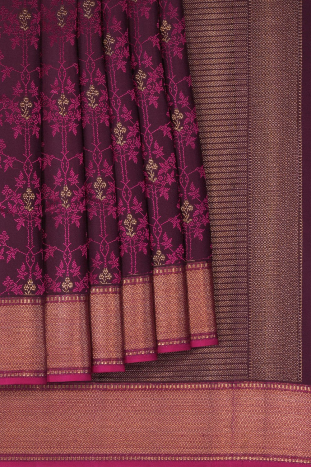 Image of Arani Silk Brocade Saree