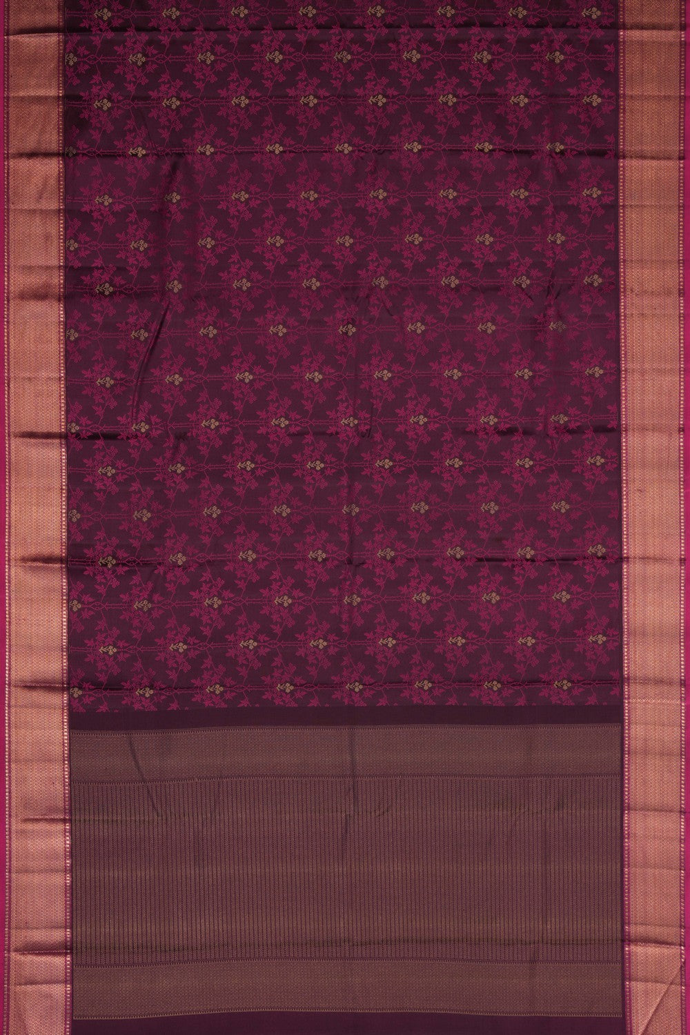 Image of Arani Silk Brocade Saree