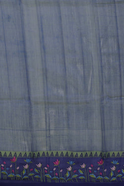 Image of Mangalgiri Silk Embroidery Saree