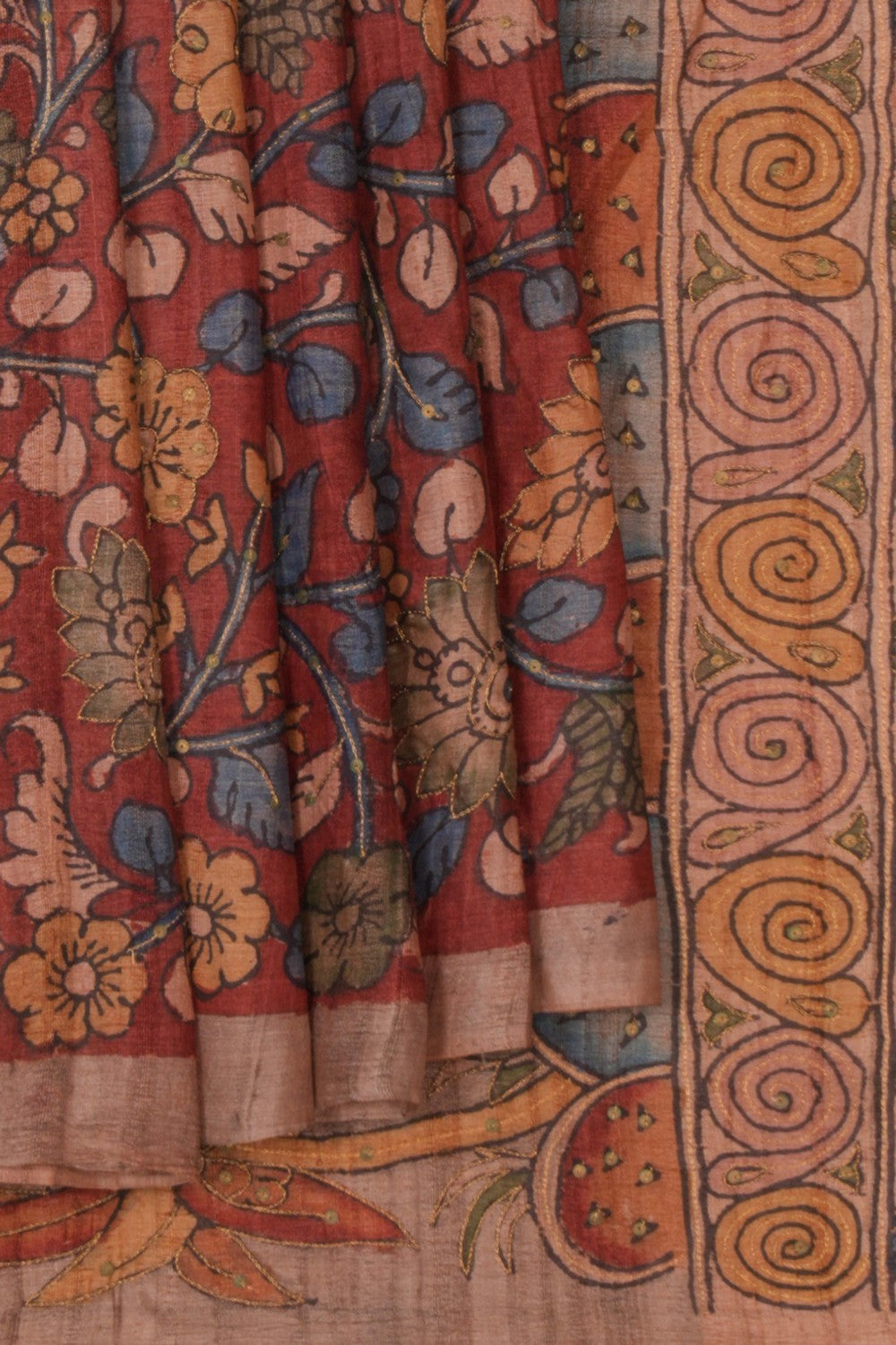 Kalamkari Printed Saree