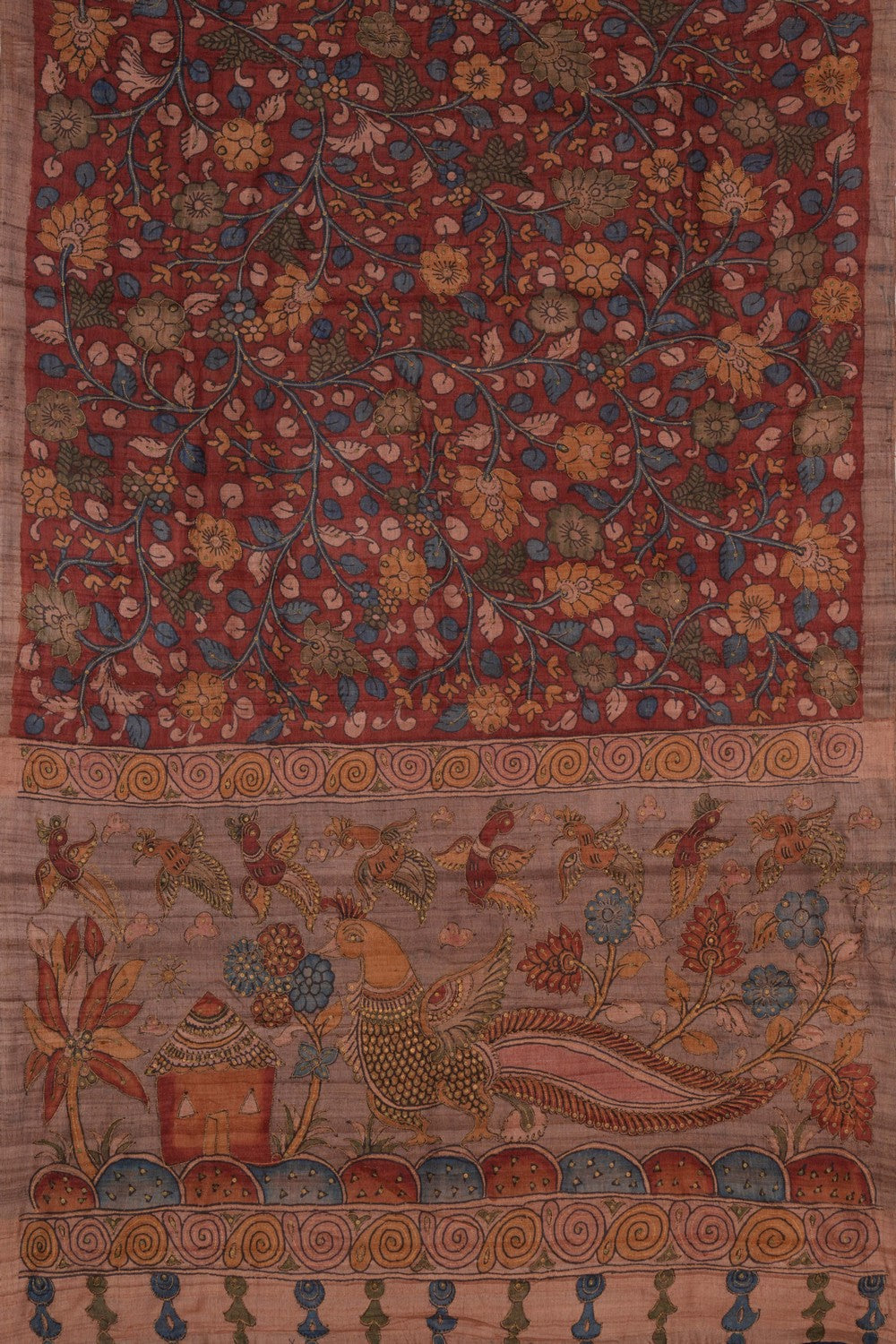 Kalamkari Printed Saree