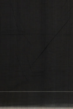 Image of Pochampally Ikat Cotton Off-White Saree
