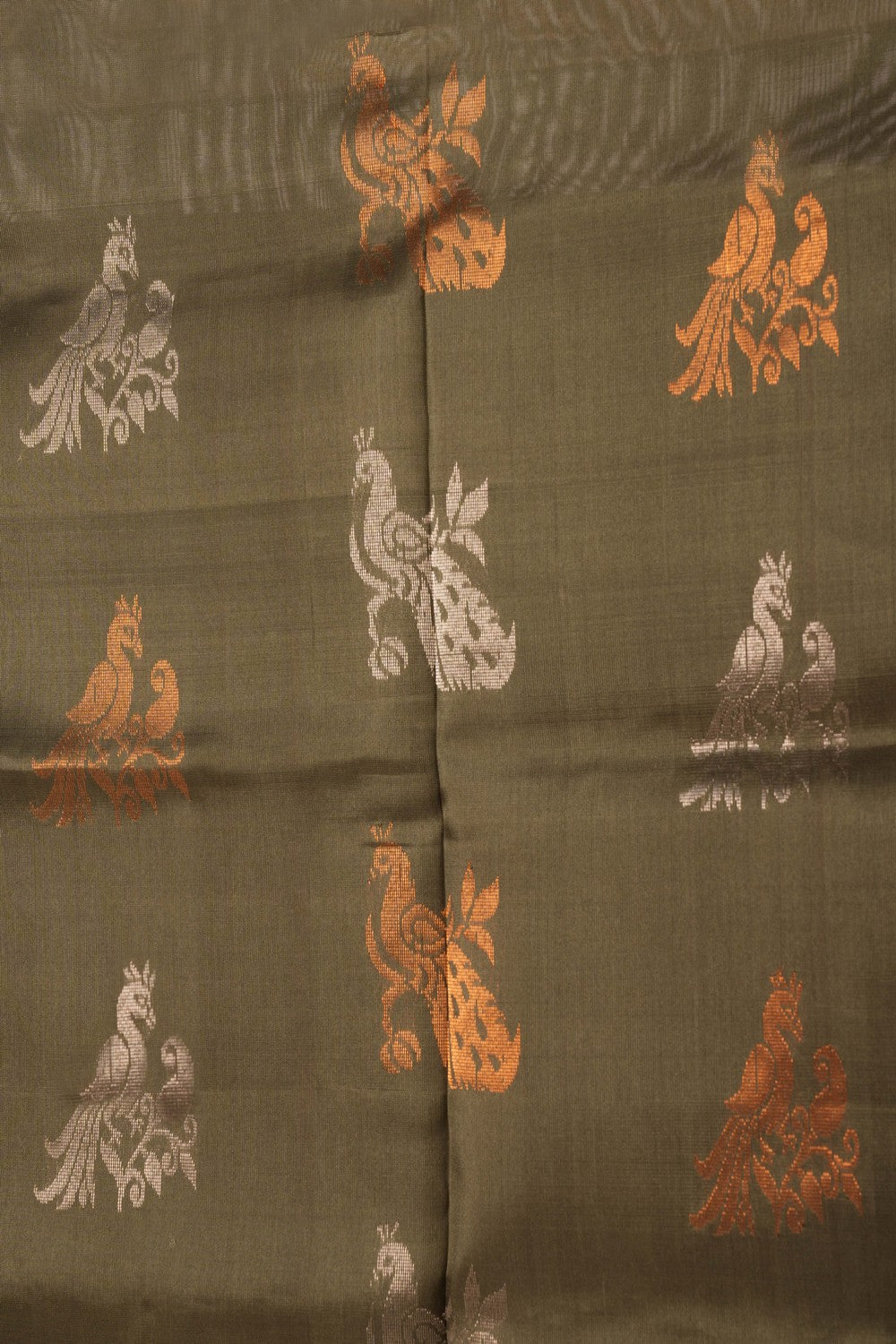 Uppada Silk Mustard Saree