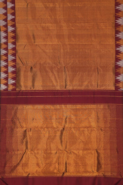 Image of Arani Silk Antique Gold Saree