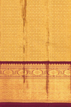 Image of Kanchipuram Silk Tissue Brocade Saree