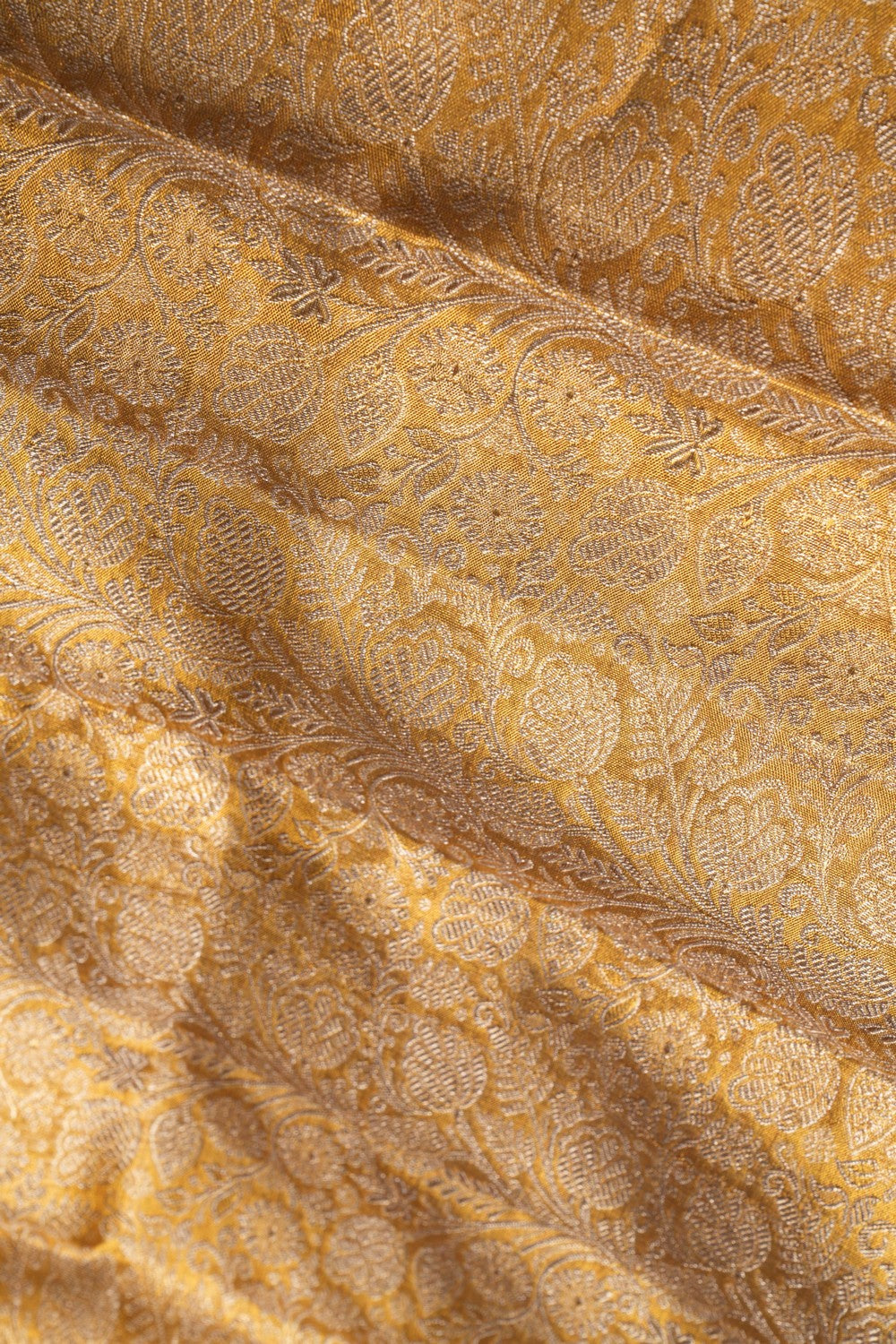 Kanchipuram Silk Tissue Brocade Saree