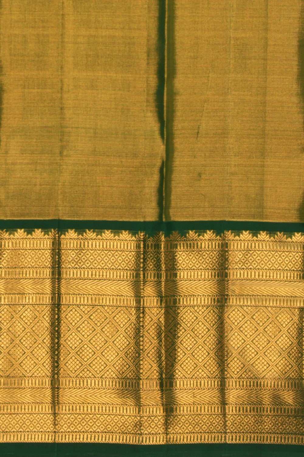 Kanchipuram Silk Tissue Brocade Saree