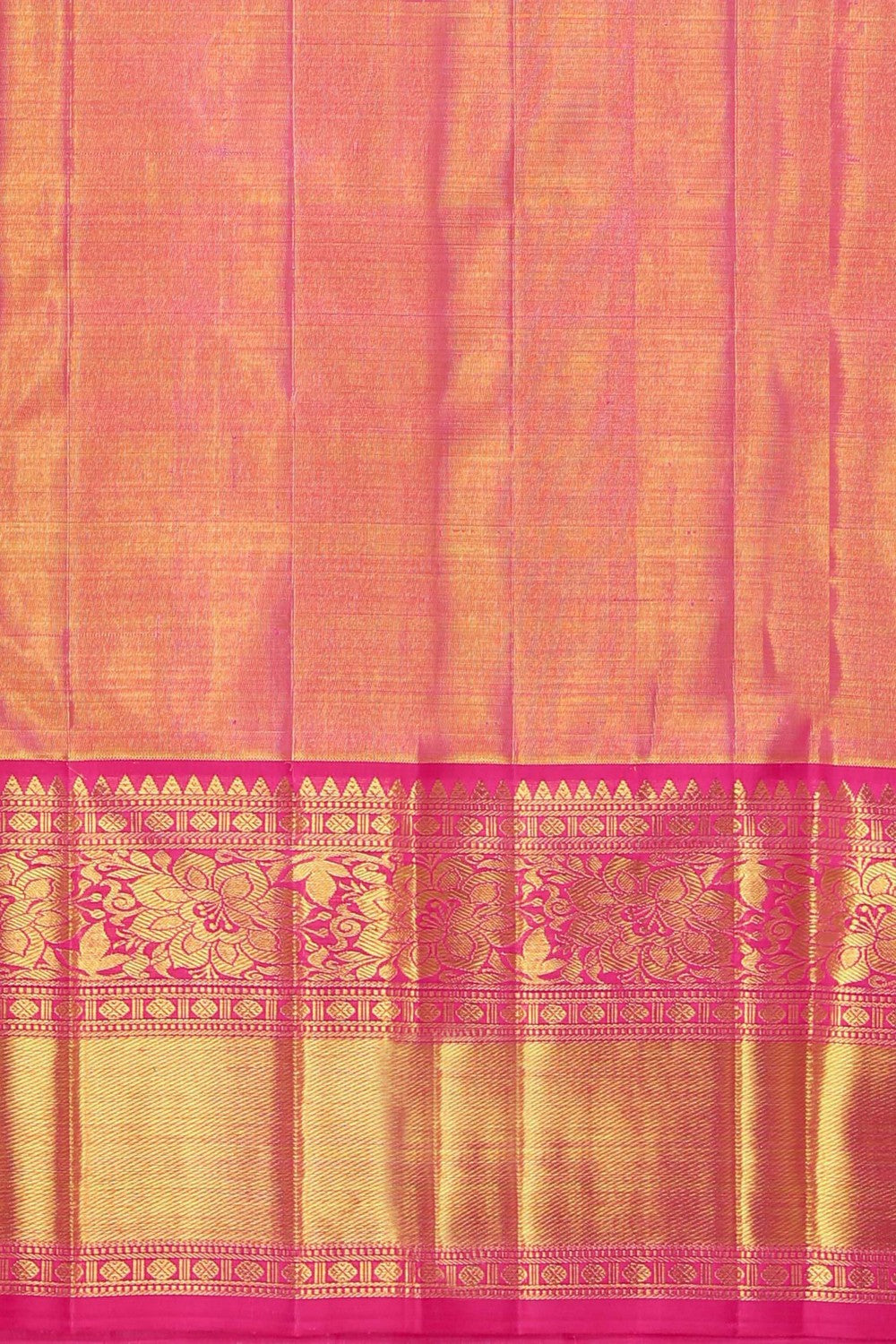 Kanchipuram Silk Tissue Brocade Saree