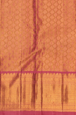 Image of Kanchipuram Silk Tissue Brocade Saree