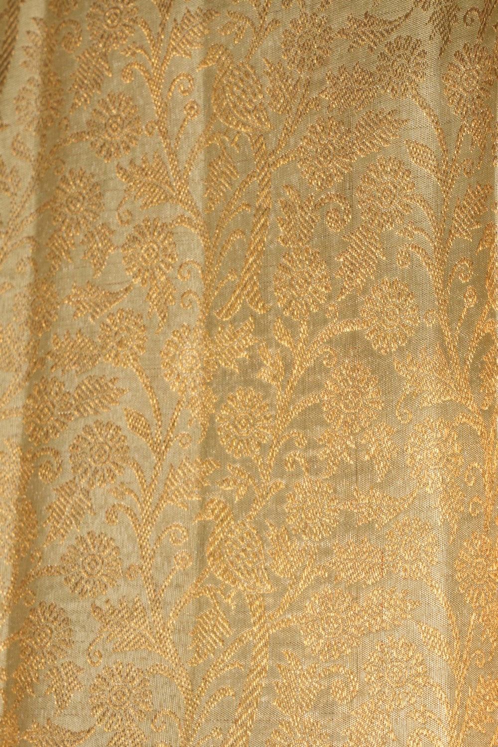 Kanchipuram Silk Tissue Brocade Saree
