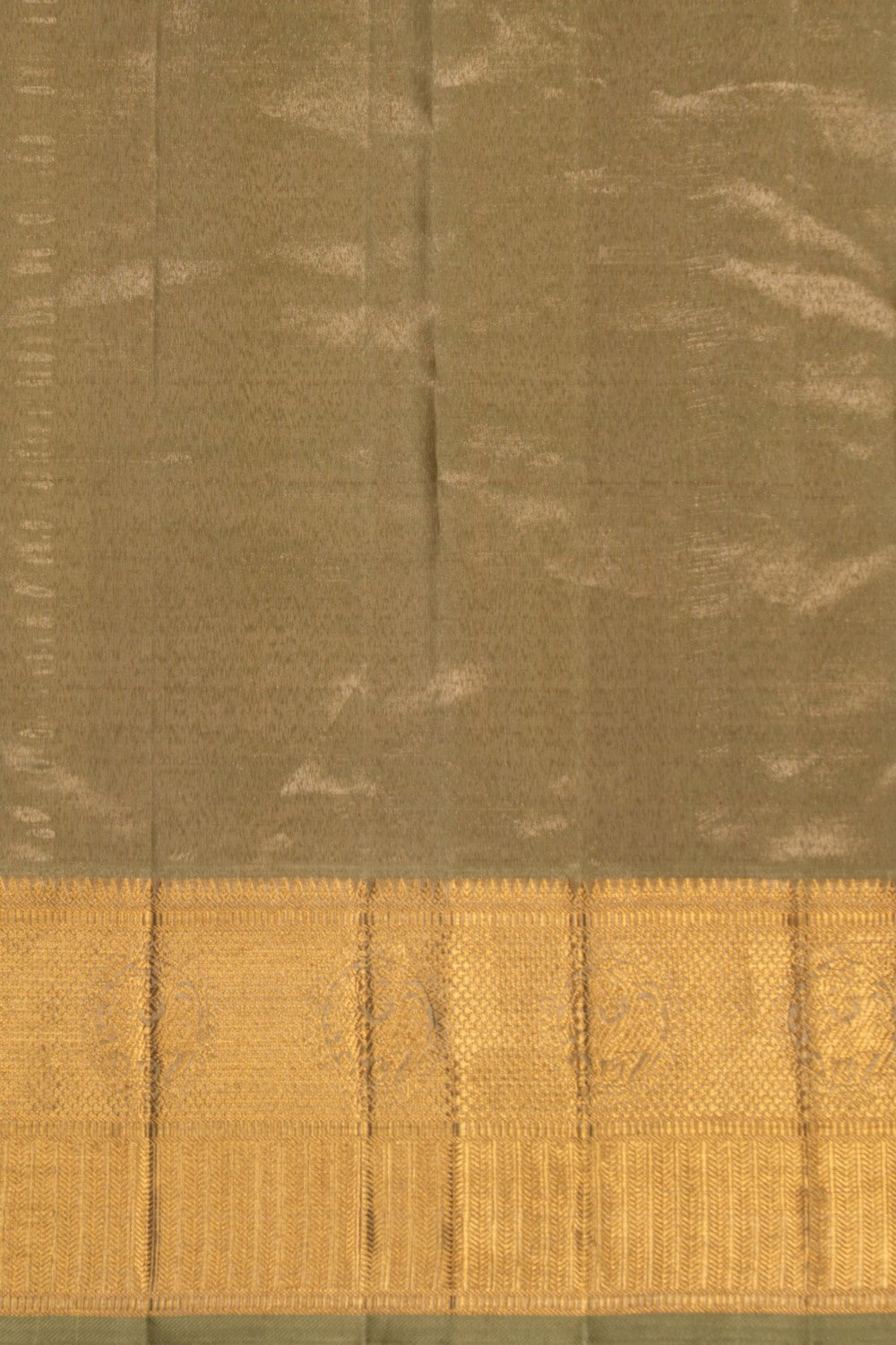 Kanchipuram Silk Tissue Brocade Saree