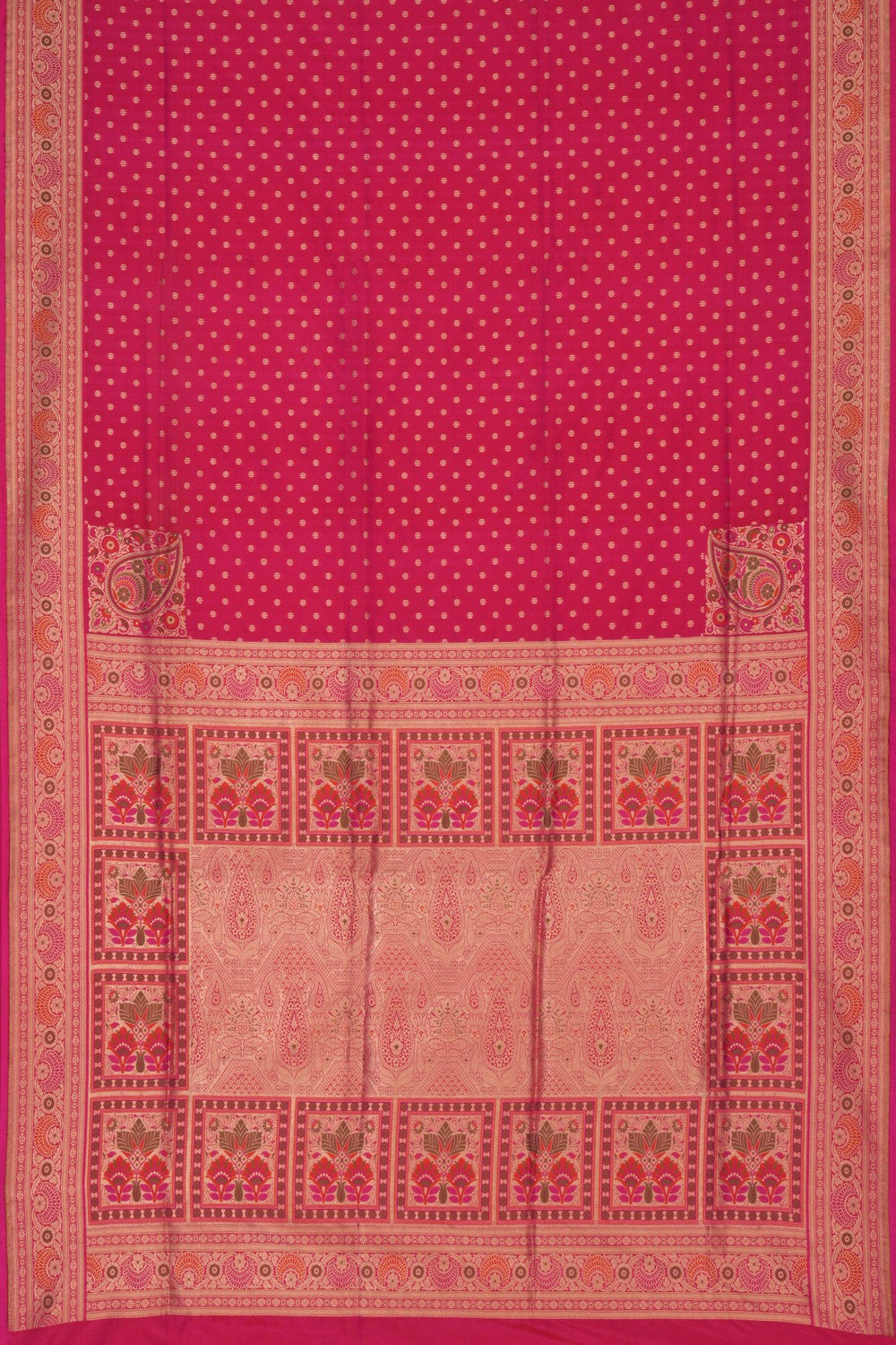 Banarasi Katan Silk Pink Saree
