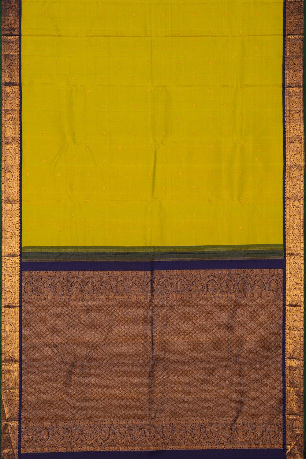 Arani Silk Green Saree