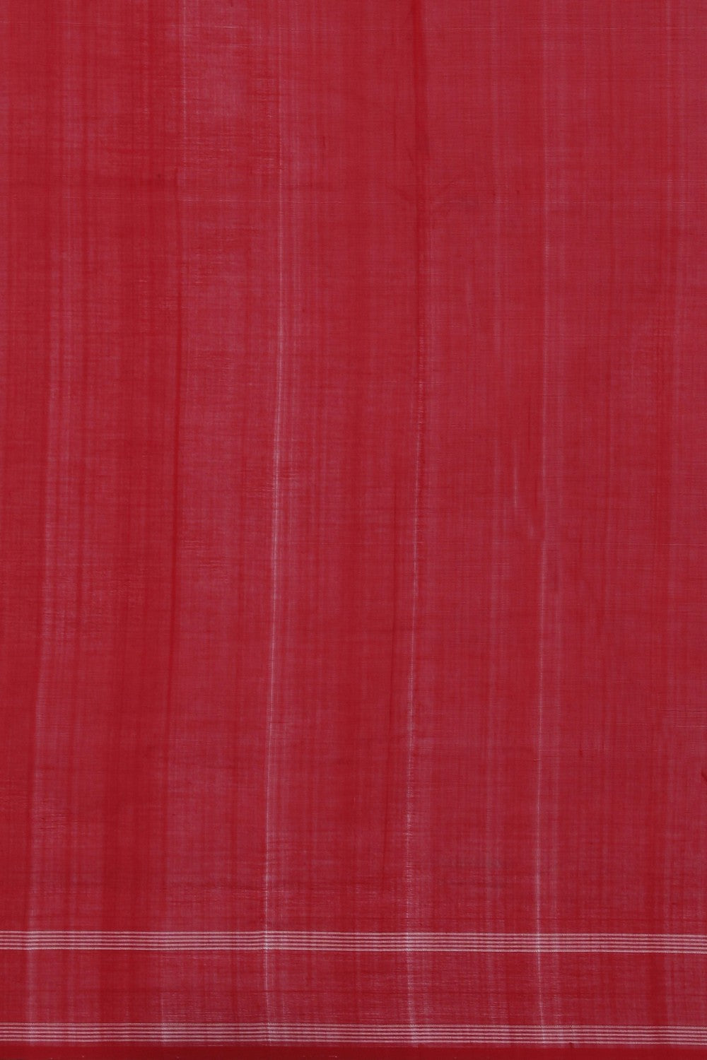 Image of Pochampally Ikat Cotton Maroon Saree