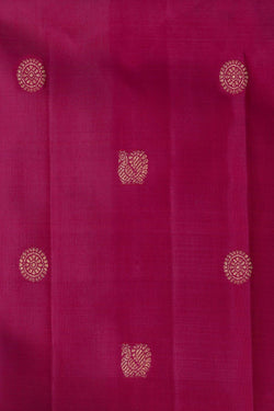 Image of Kanjivaram Silk Brocade Pink Saree