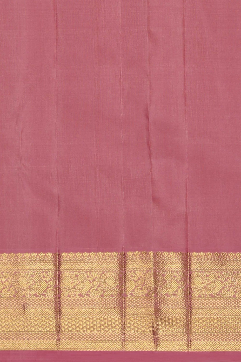 Kanjivaram Silk Brocade Pink Saree