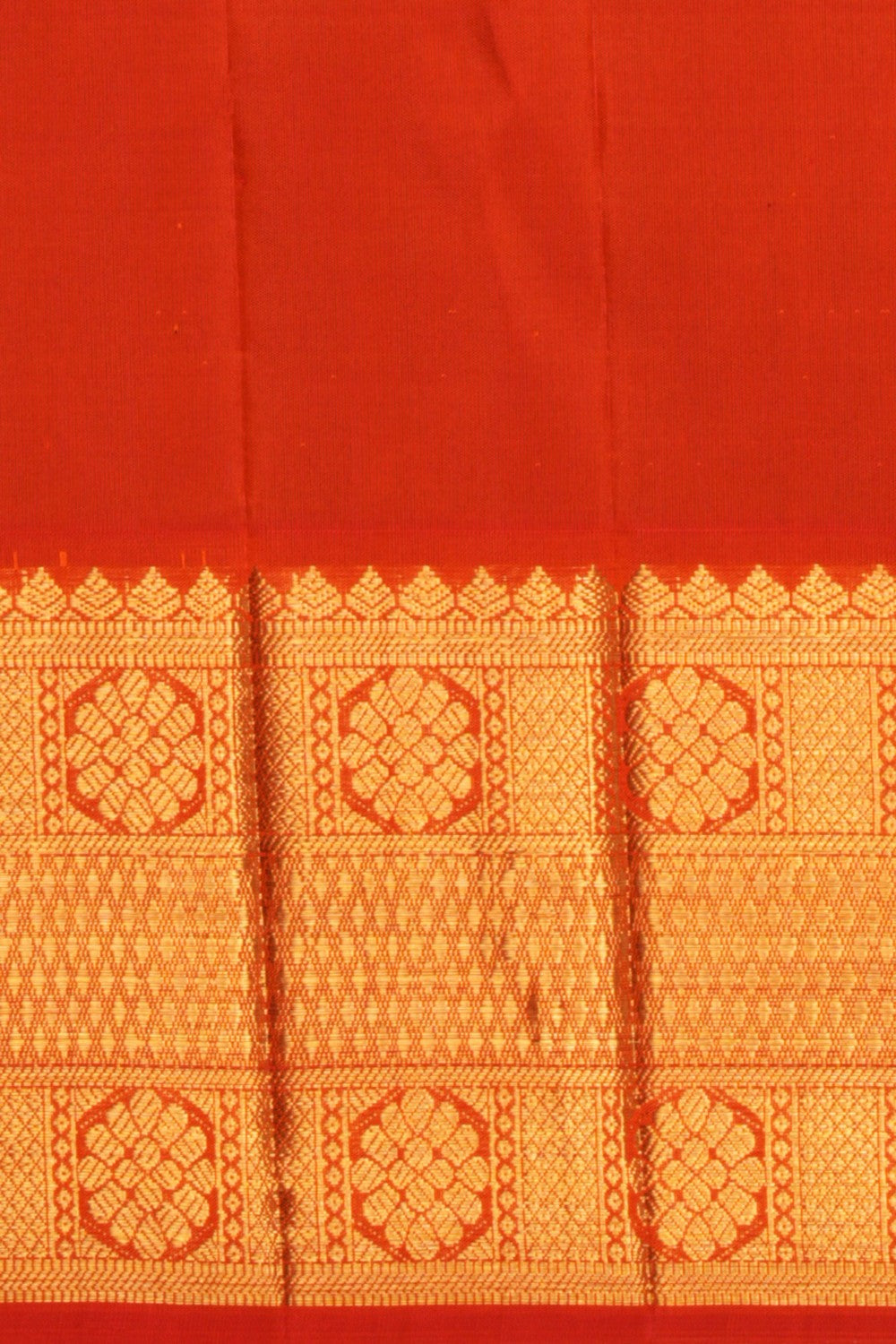 Image of Kanjivaram Silk Brocade Green Saree