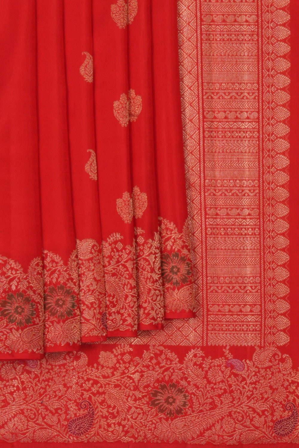 Image of Kanchipuram Silk Pink Saree