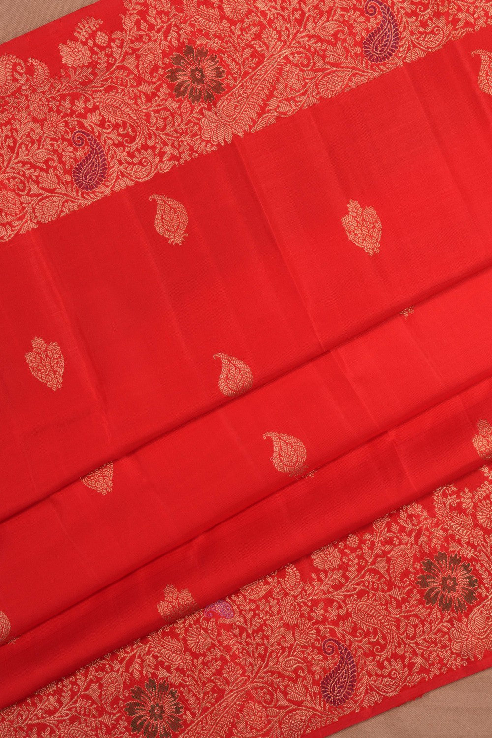 Image of Kanchipuram Silk Pink Saree