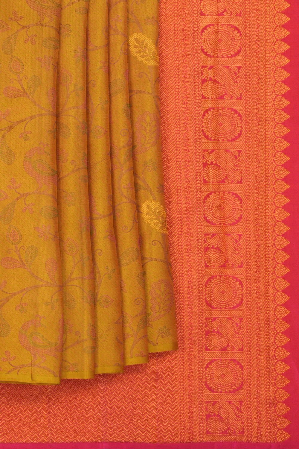 Image of Kanchipattu Green Saree