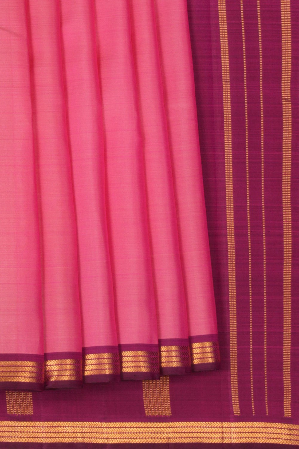 Image of Arani Silk Pink Saree