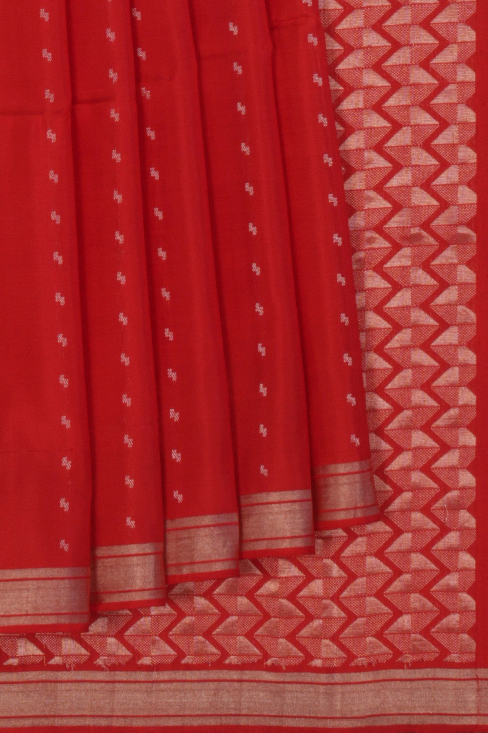 Red South Silk Saree