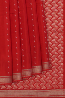Image of Red South Silk Saree