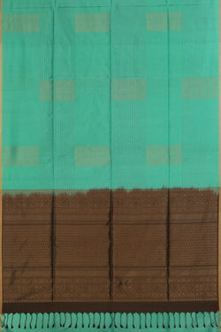 Image of Sea Green South Silk Saree