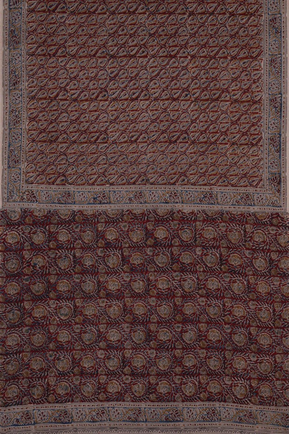 Image of A Floral Printed Saree