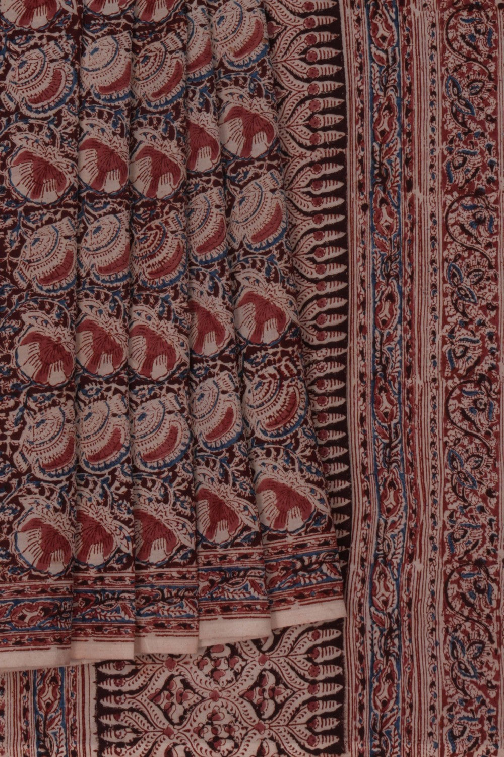 Image of A Floral Printed Saree