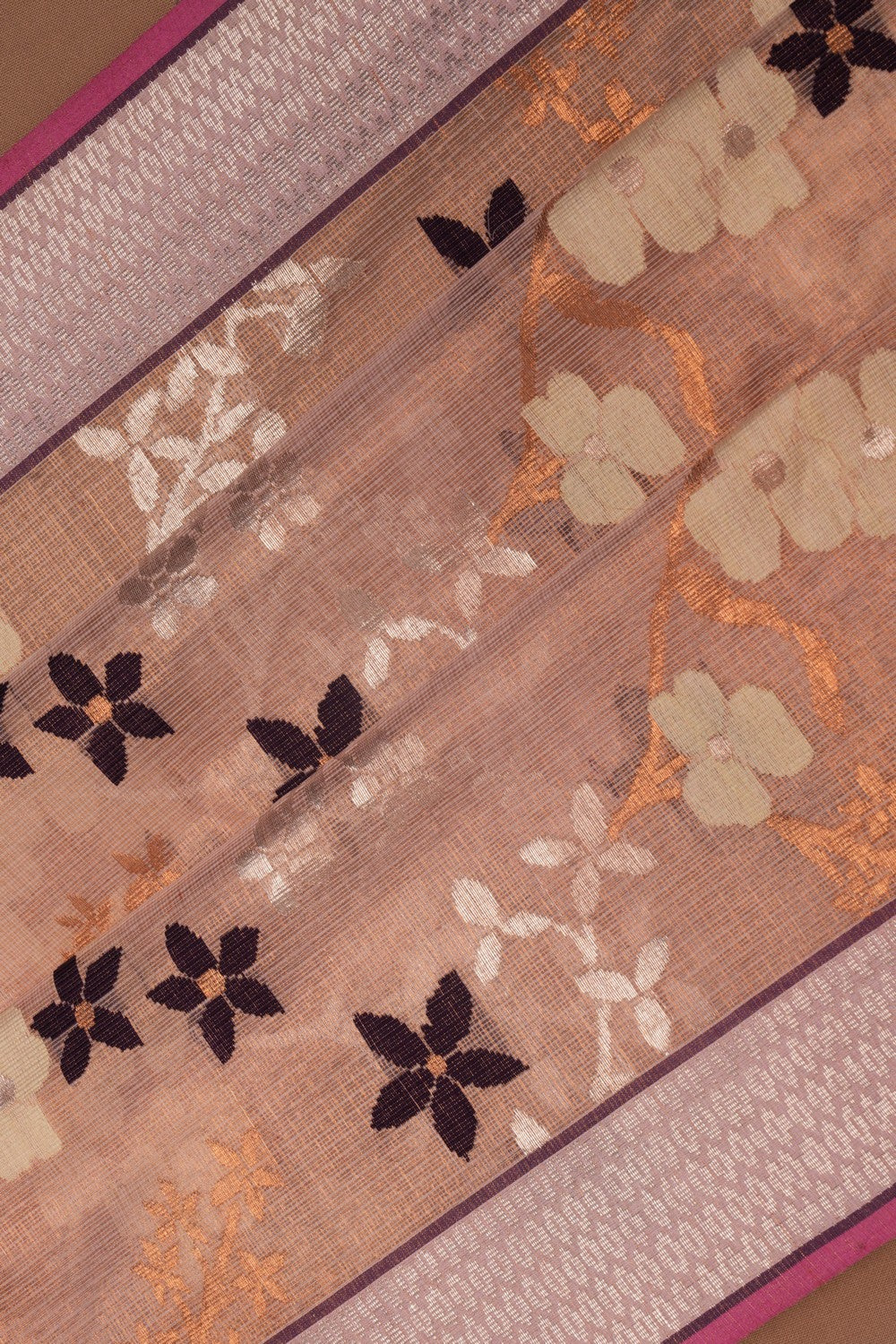 Image of Pure Zari Tissue Kota Saree