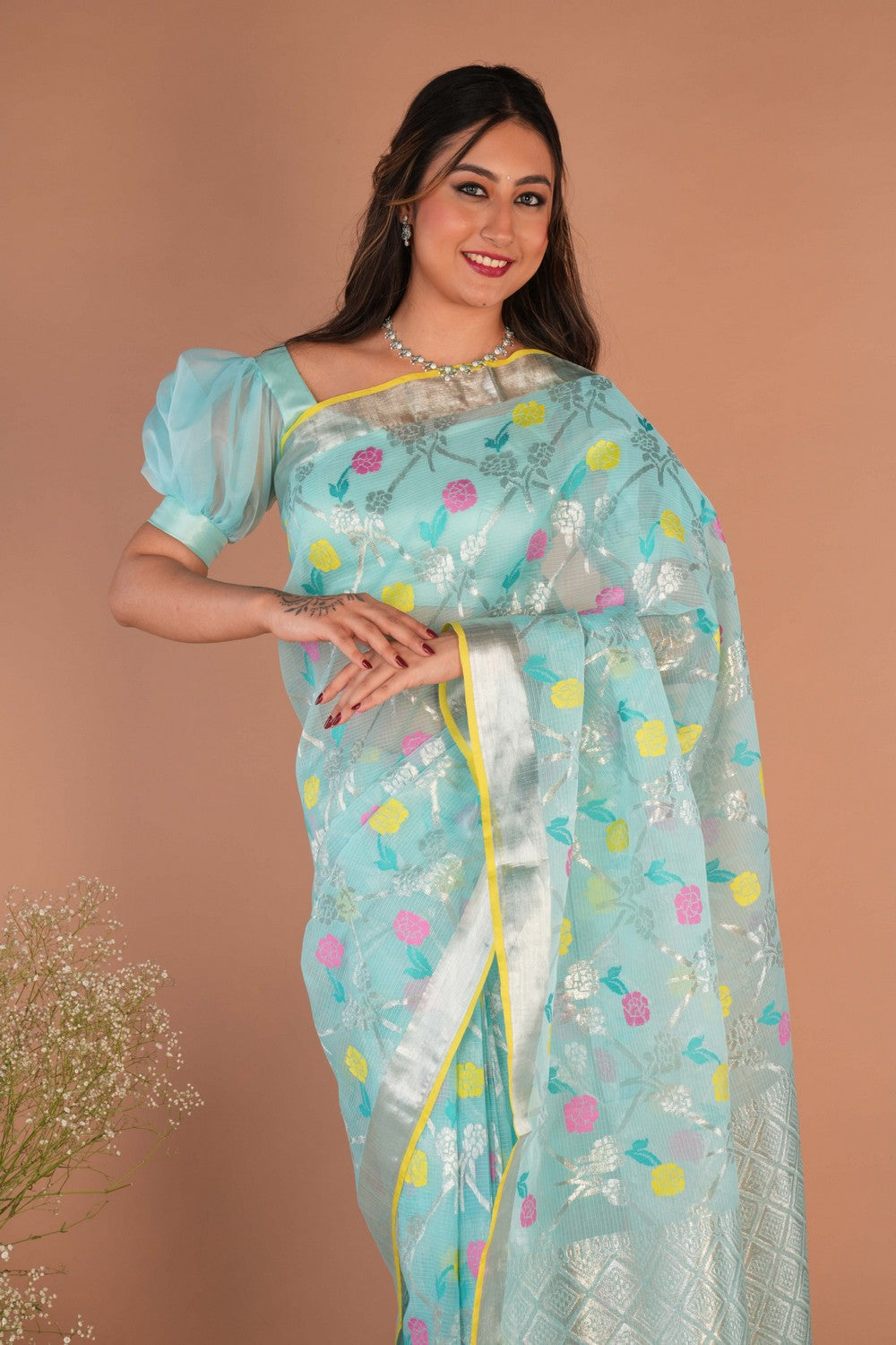 Image of Zari Kota Saree