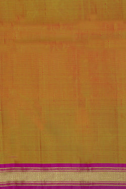 Image of South Silk Mustard Saree