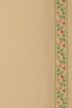 Image of Banarasi Georgette Off-White Saree