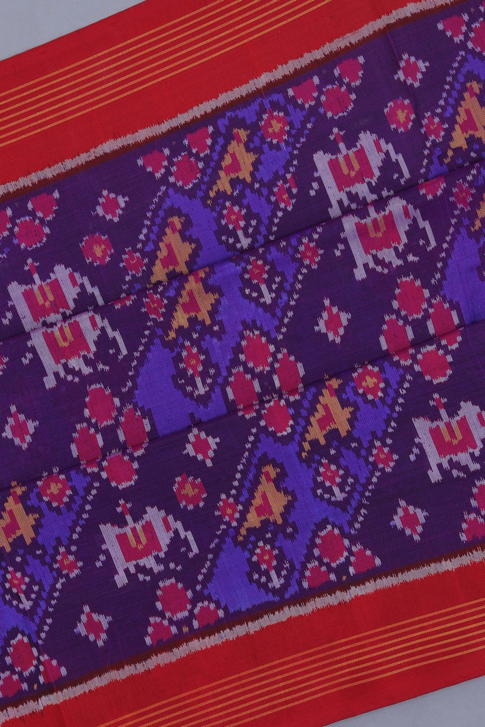 Image of Rajkot Patola Purple Saree