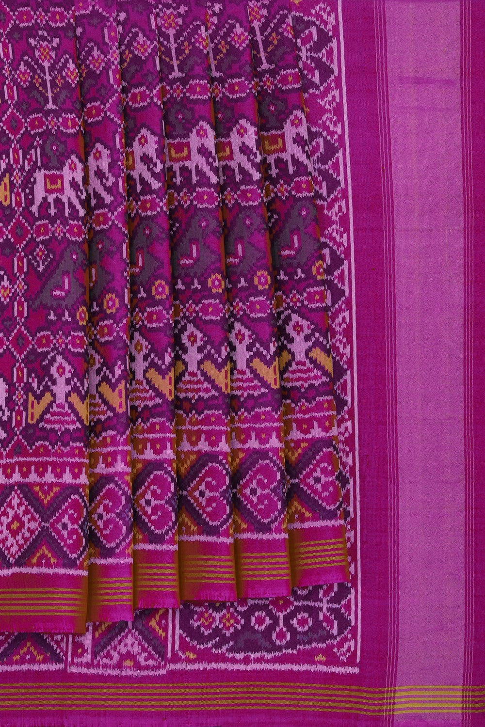Image of Rajkot Patola Purple Saree