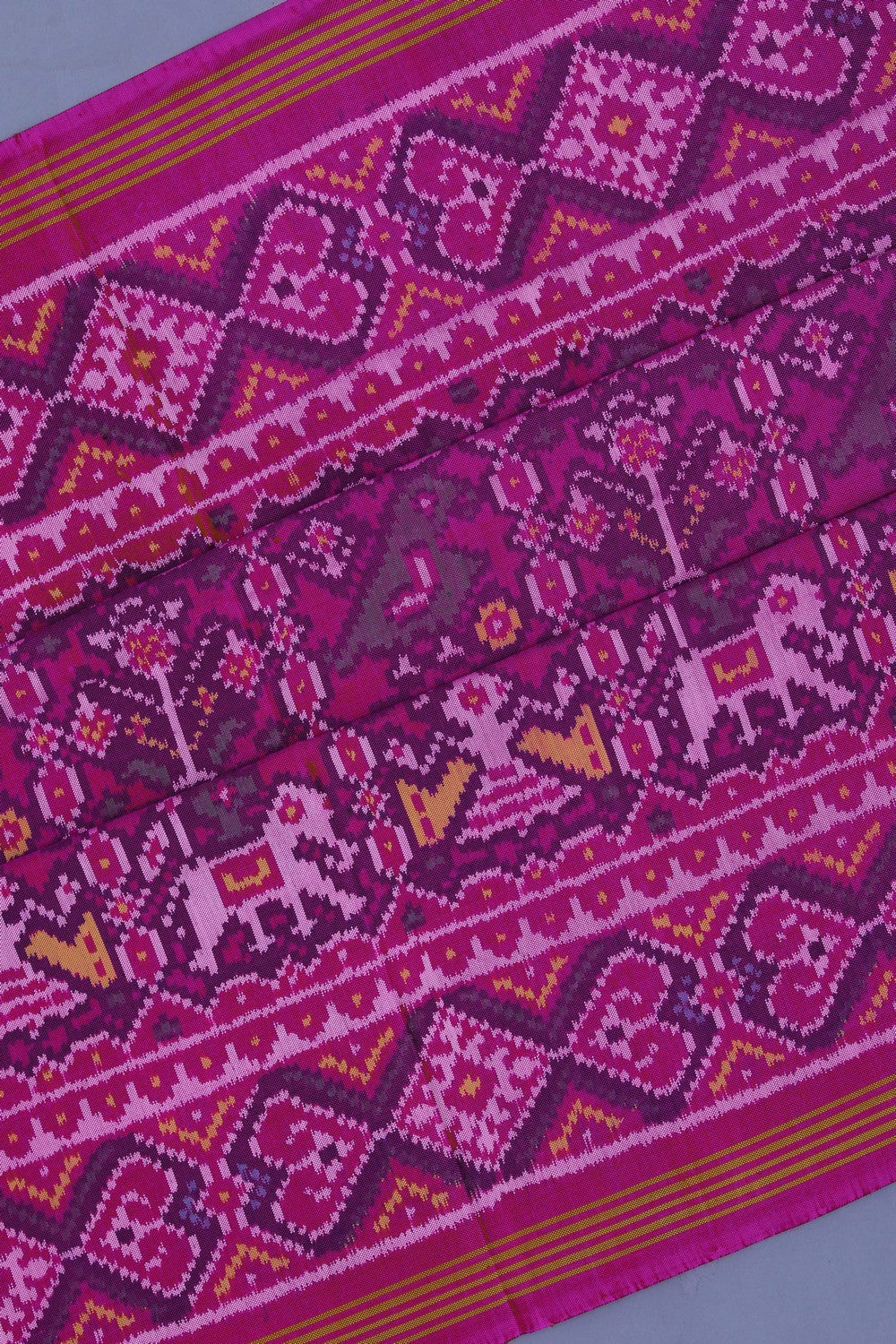 Image of Rajkot Patola Purple Saree