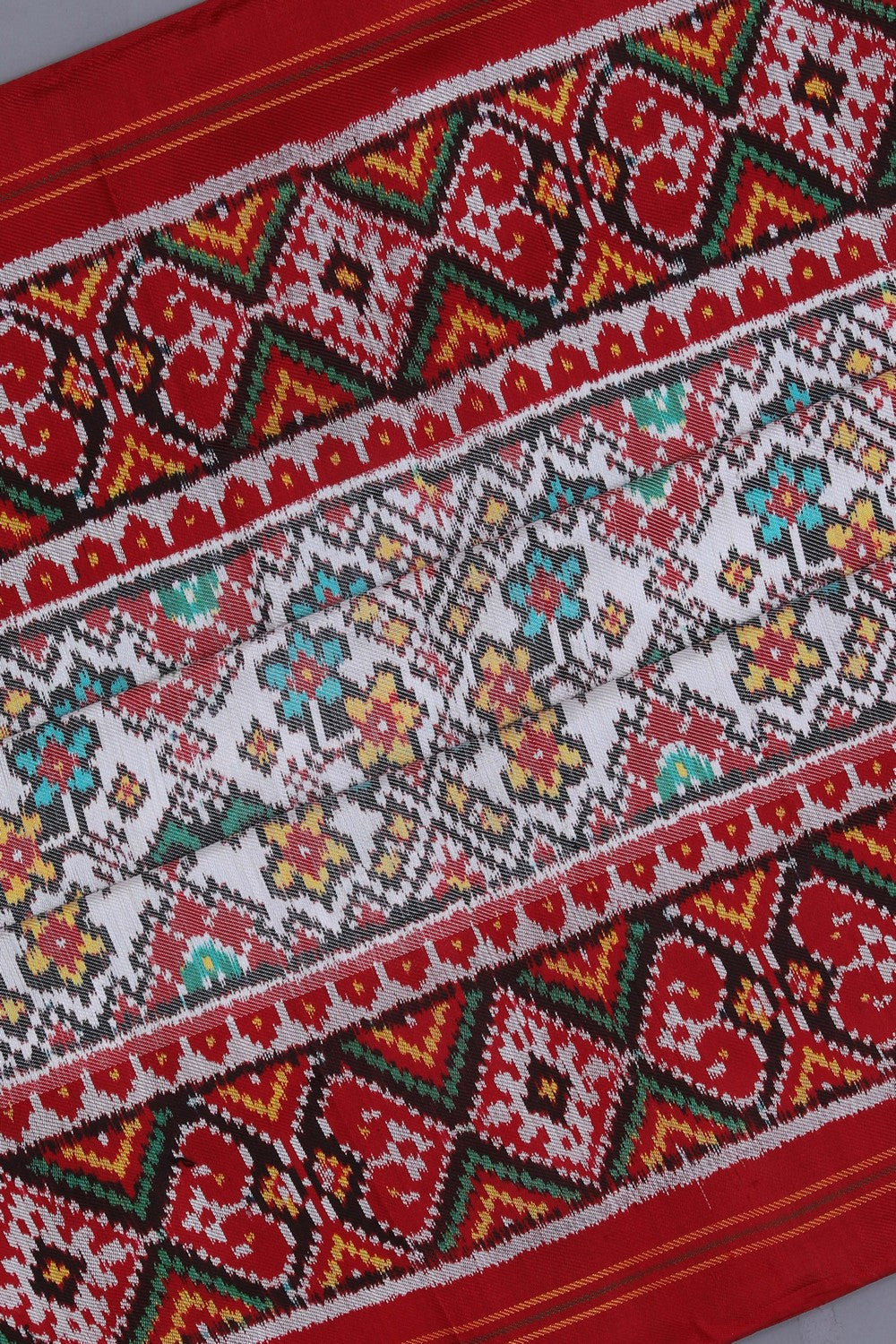 Image of Rajkot Patola Double Ikat Saree