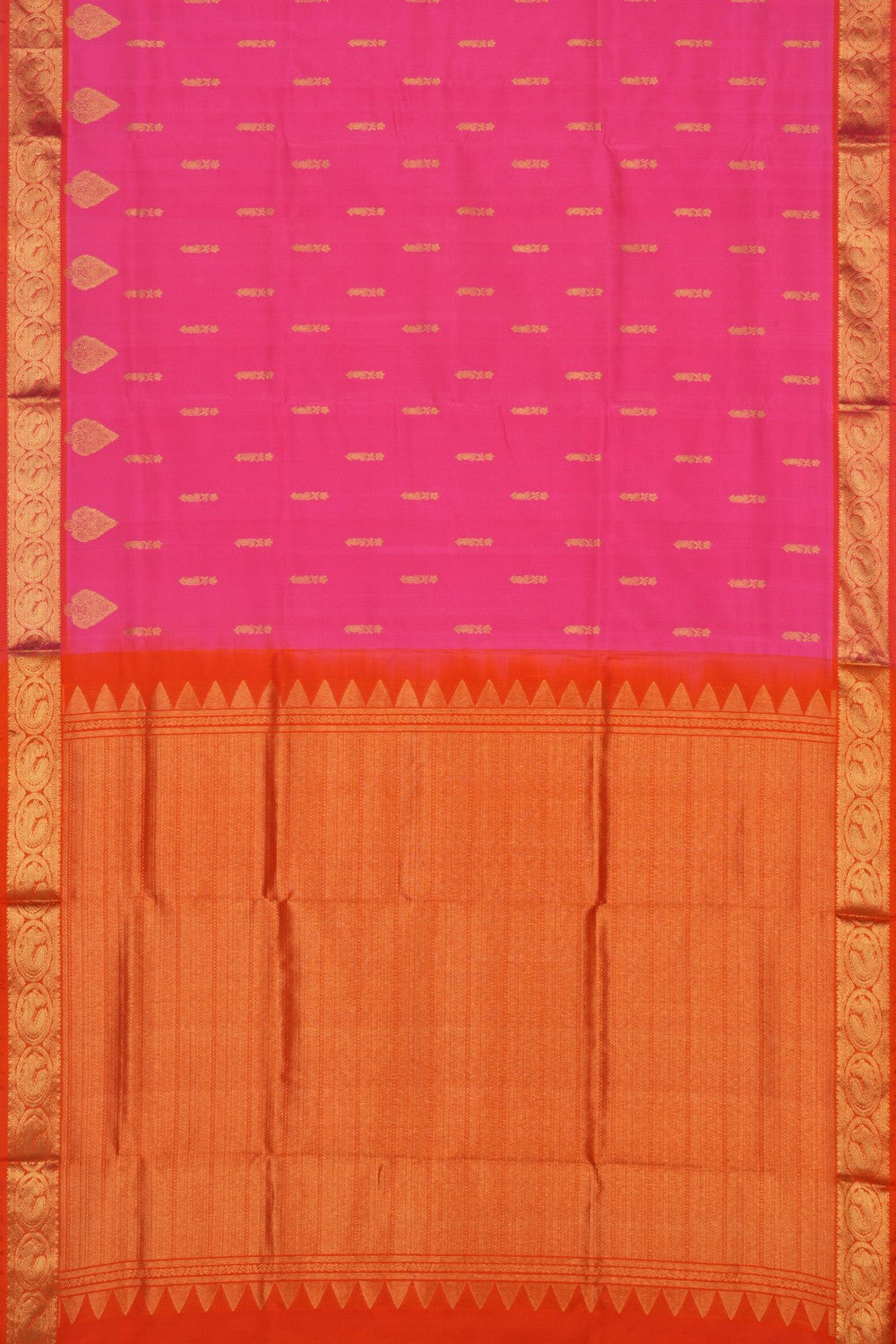 Image of Venkatagiri Silk Pink Saree