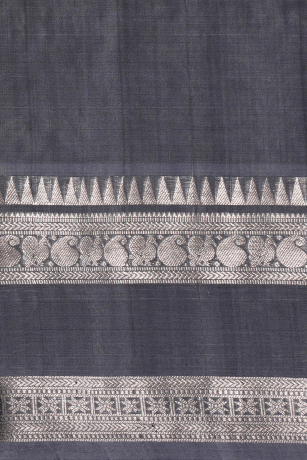 Venkatagiri Silk Grey Saree