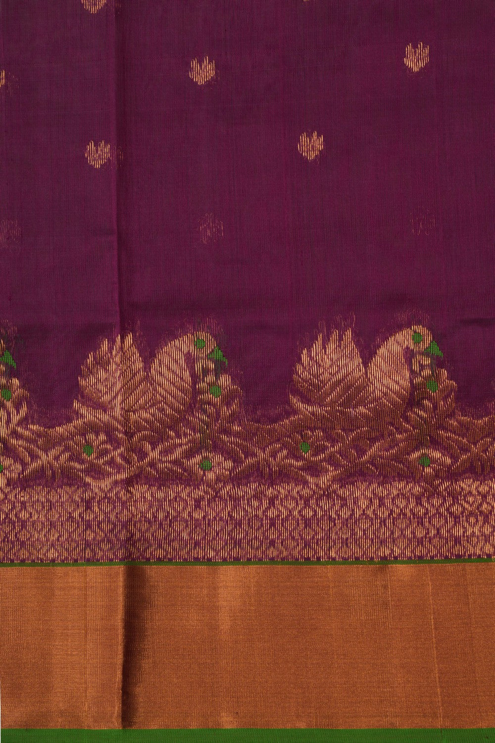 Image of Chanderi Purple Saree