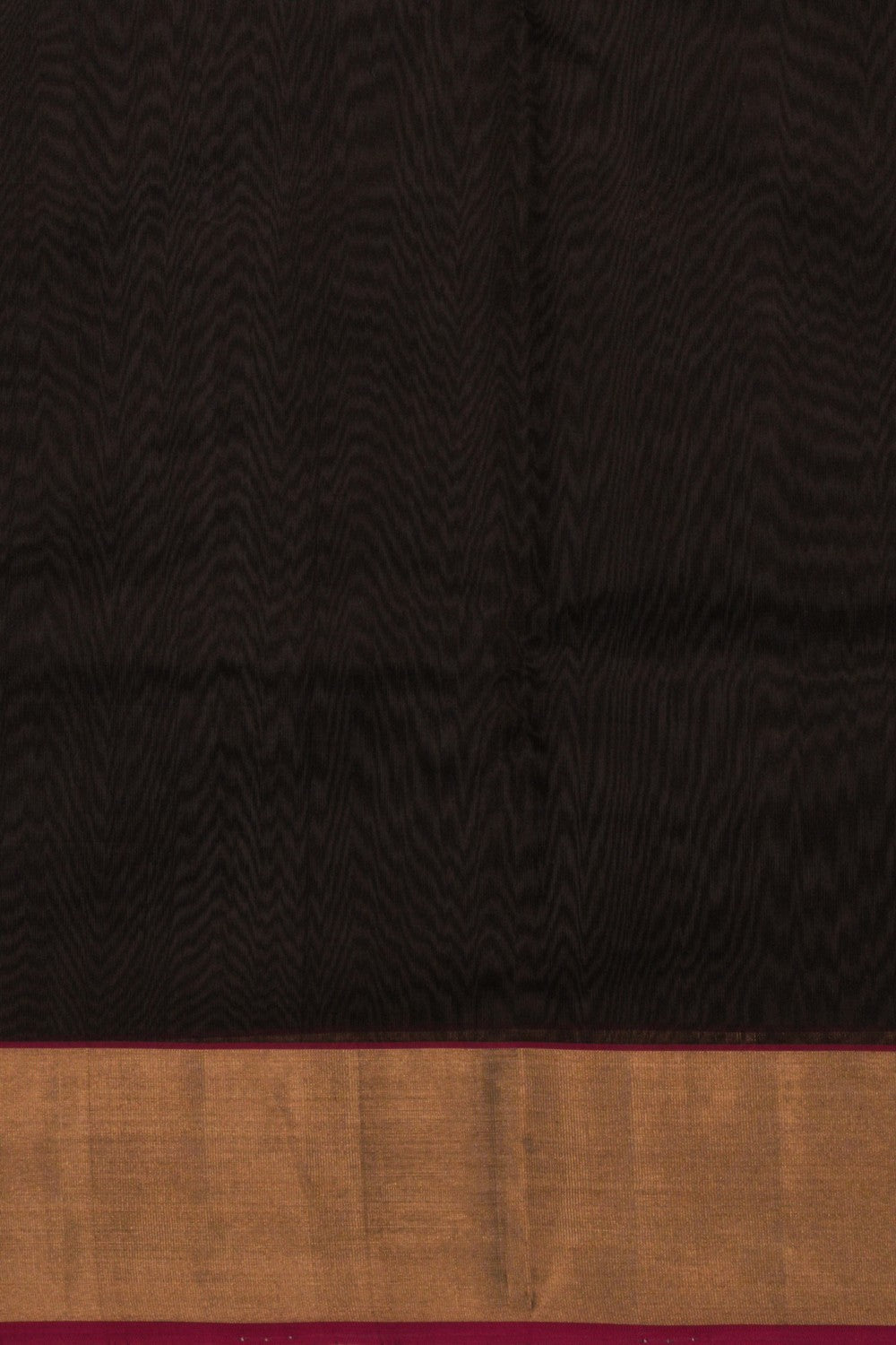 Image of Chanderi Black Saree