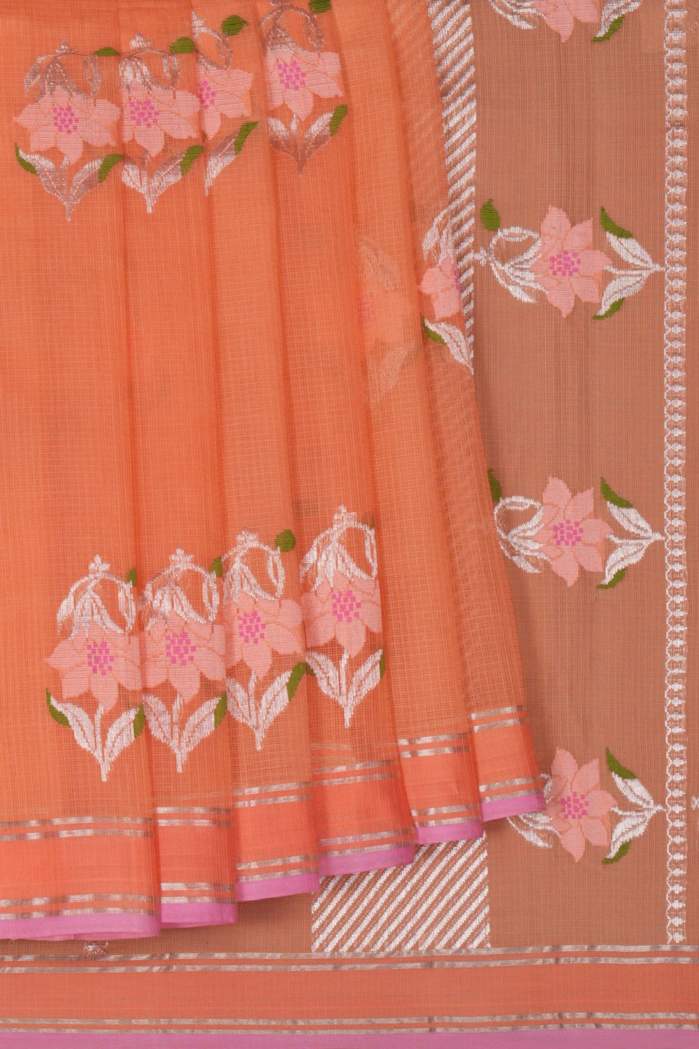 Image of Kota Peach Saree