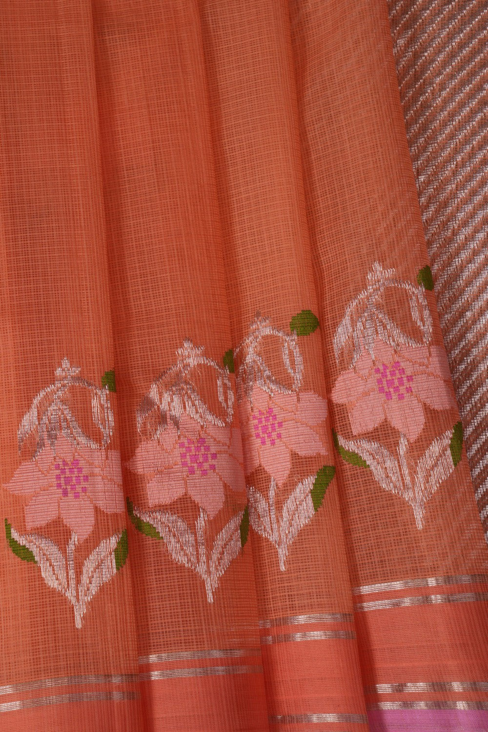 Image of Kota Peach Saree