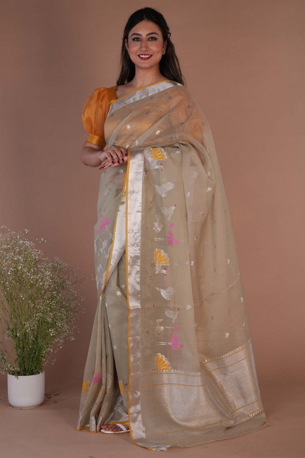 Image of Zari Kota Saree