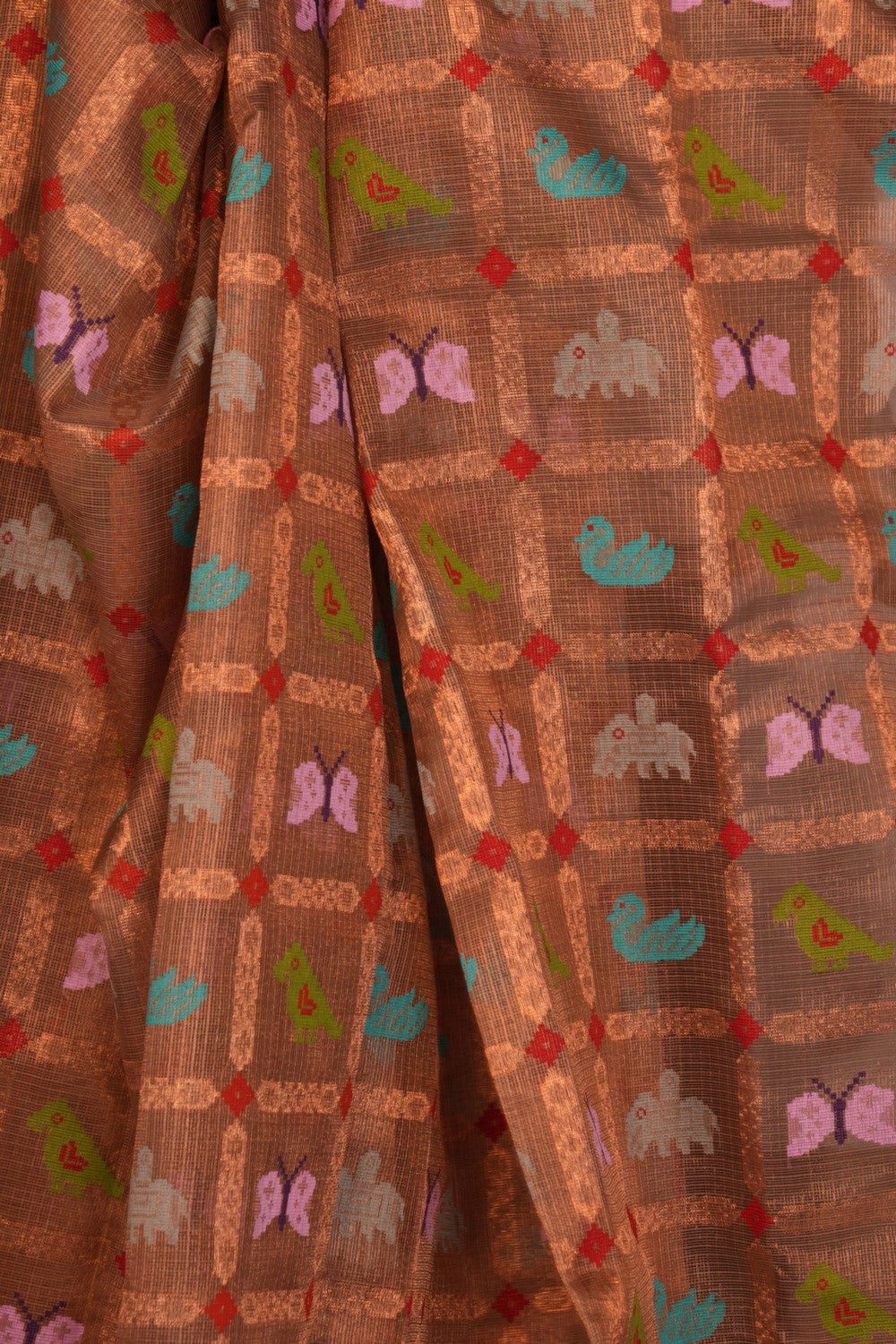 Image of Kota Tissue Gold Saree