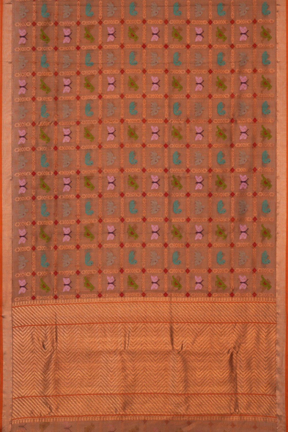 Image of Kota Tissue Gold Saree