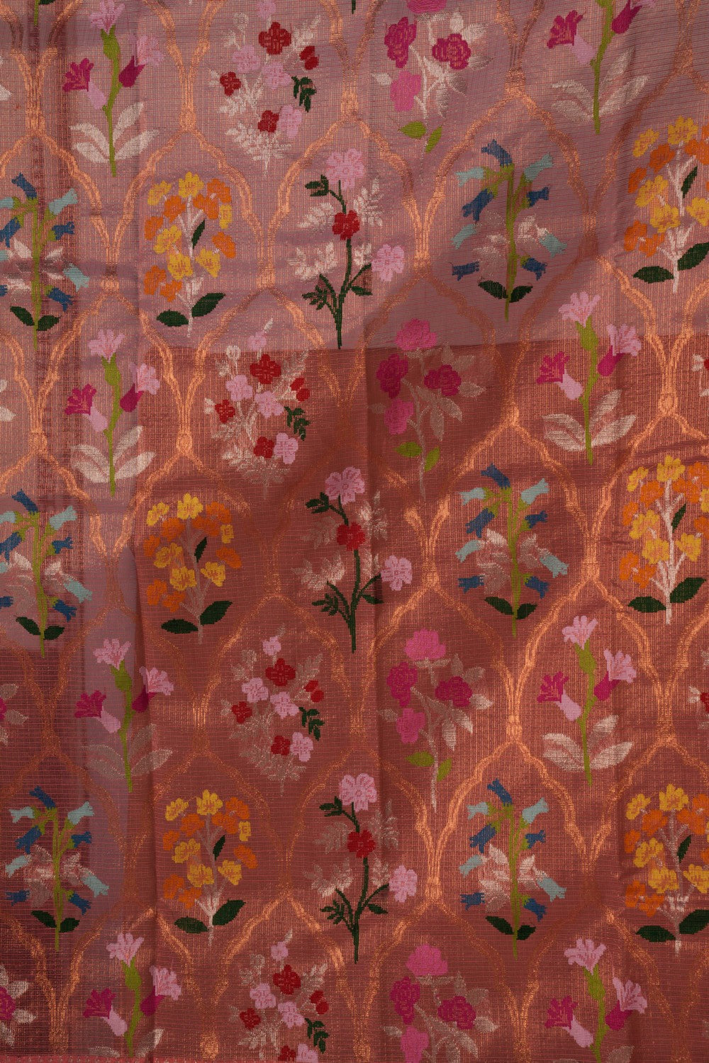 Image of Pure Zari Tissue Kota Saree